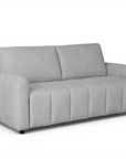 Canapé convertible express 3 places en tissu gris ISANDRO