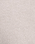 Canapé d'angle convertible avec coffre en tissu bouclette beige MARLA - Angle gauche