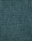 Canapé d'angle relax en velours texturé bleu FEDORA - Angle gauche