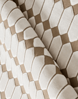 Tapis beige à motifs hexagonal 200 x 290 cm KELVYN