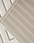 Tapis blanc écru à motifs chevrons 160 x 230 cm AMELIO