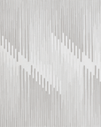 Tapis gris à lignes asymétriques 160 x 230 cm VENISE