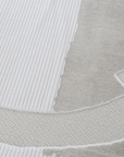Tapis gris à motif circulaire 160 x 230 cm SYDNEY