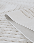 Tapis gris et taupe à motifs graphique 160 x 230 cm SIRMA