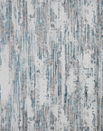 Tapis motif abstrait beige et bleu 200 x 290 cm AURORA
