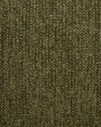 Canapé 3 places en velours texturé vert olive NALYA