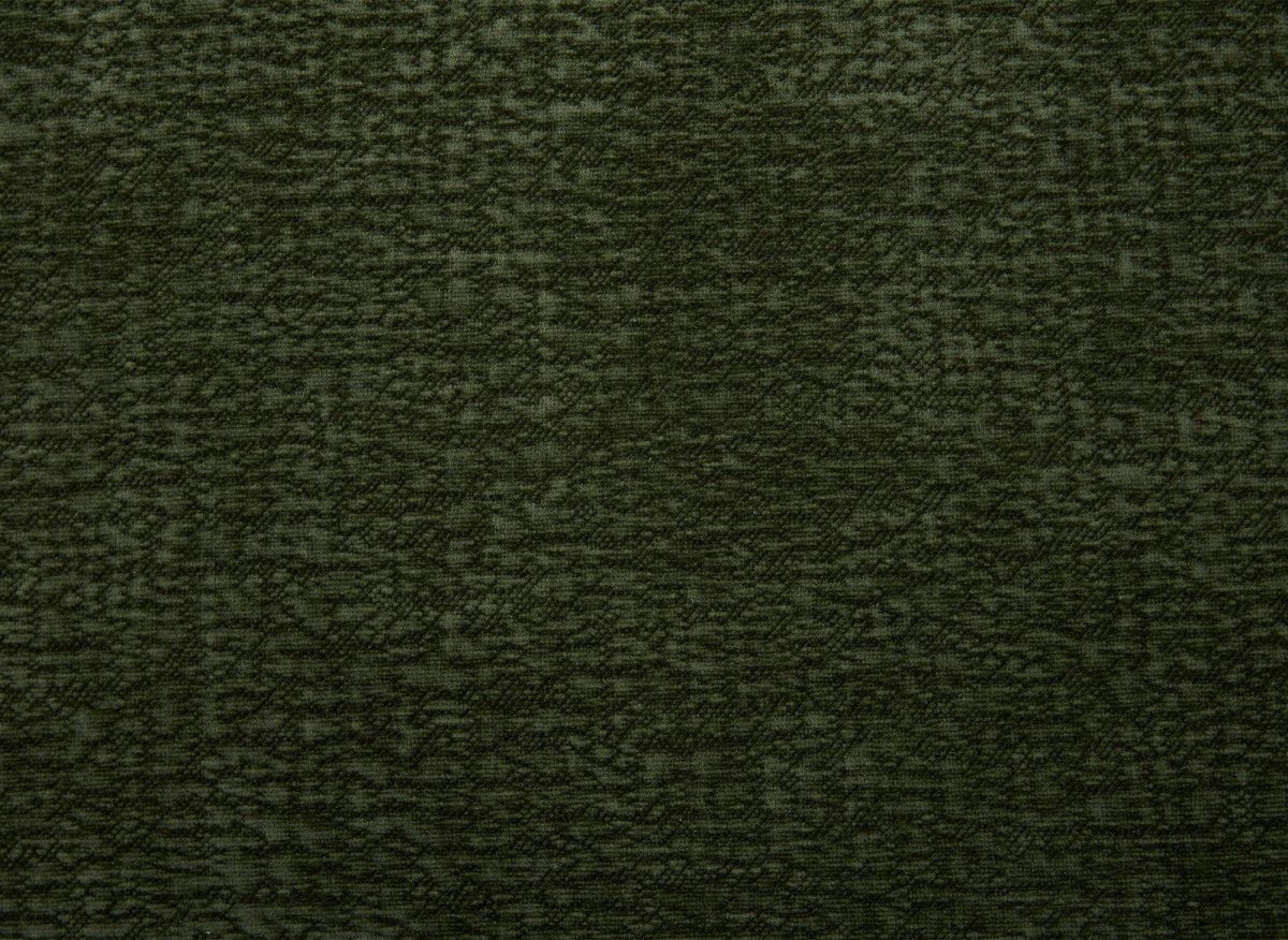 Canapé 4 places en velours tissé vert olive DARIUS