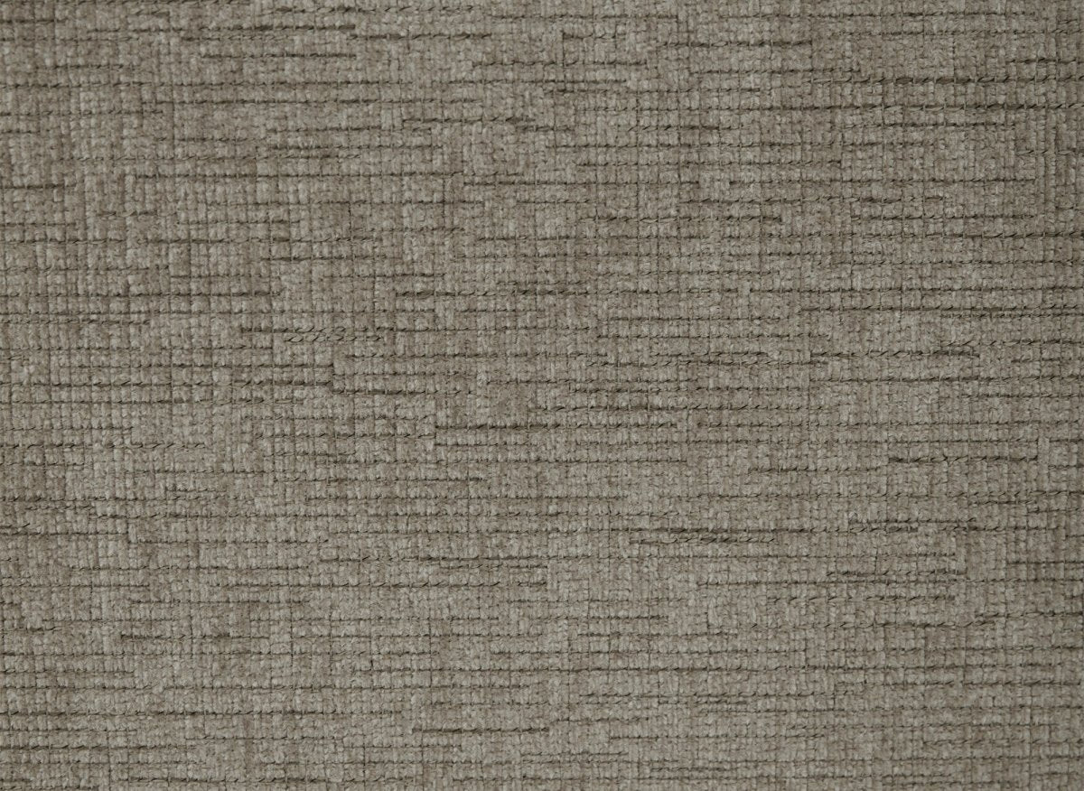 Canapé convertible express 3 places en velours texturé taupe BASILE