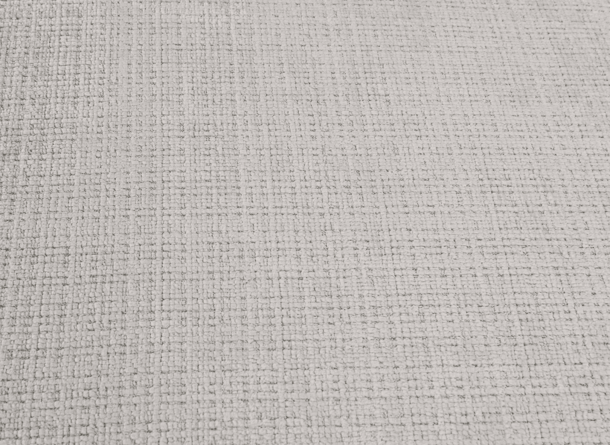 Canapé d'angle convertible avec coffre en velours chiné beige MAHLONE - Angle gauche