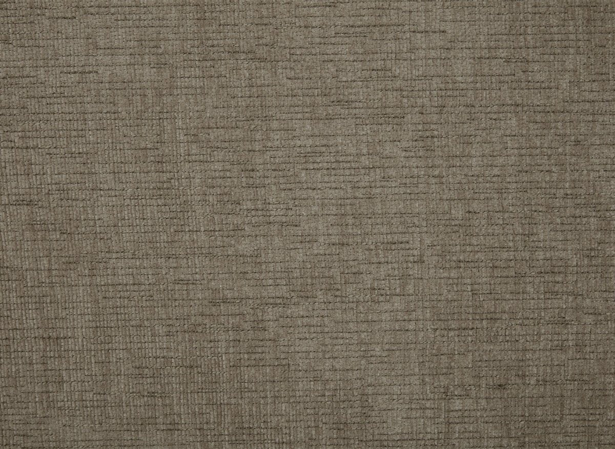 Canapé d'angle relax électrique en velours chiné taupe DANIA -Angle droit