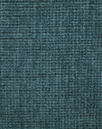 Canapé d'angle relax en velours texturé bleu FEDORA - Angle droit