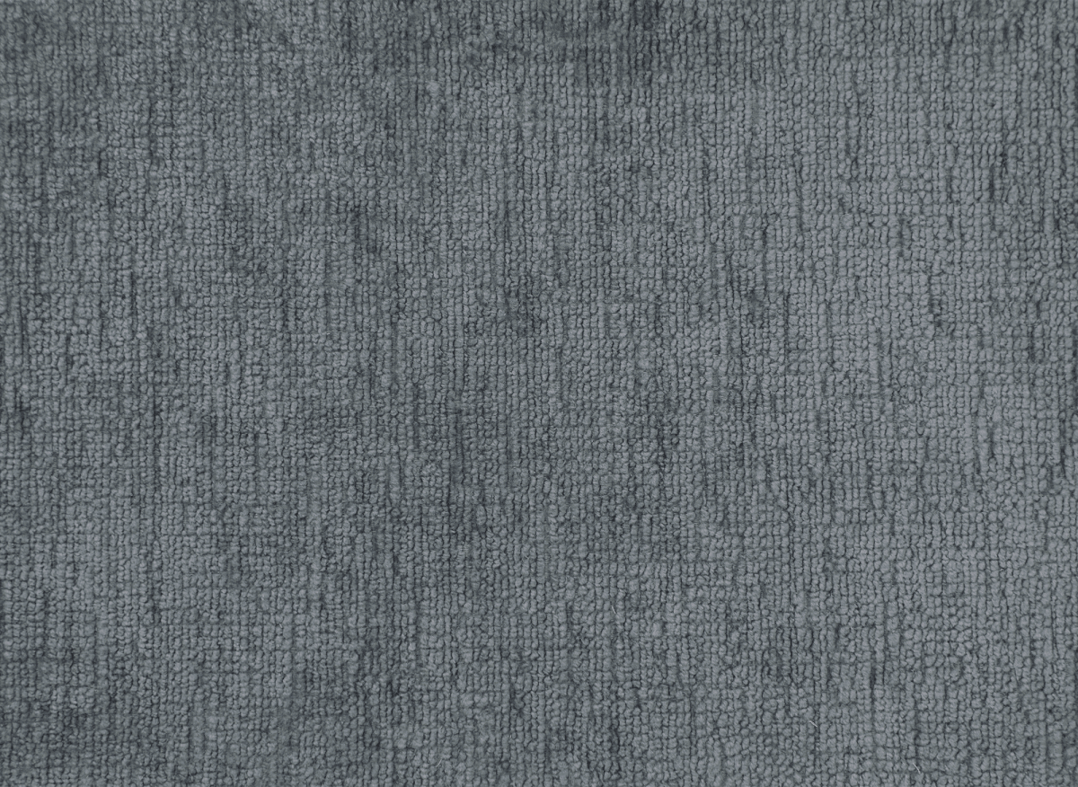 Fauteuil relax pivotant en velours chiné gris LISON