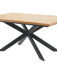 Table à manger extensible couleur bois 10 personnes 160-200 cm ODINE