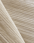 Tapis beige à effet striée 200 x 290 cm LATTE