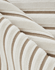 Tapis blanc écru à motifs chevrons  160 x 230 cm AMELIO