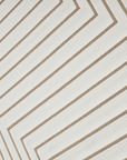 Tapis blanc écru à motifs chevrons  160 x 230 cm AMELIO