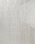 Tapis blanc écru à motifs chevrons  160 x 230 cm AMONA