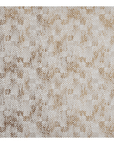 Tapis géométrique beige et marron 200 x 290 cm CARAMEL