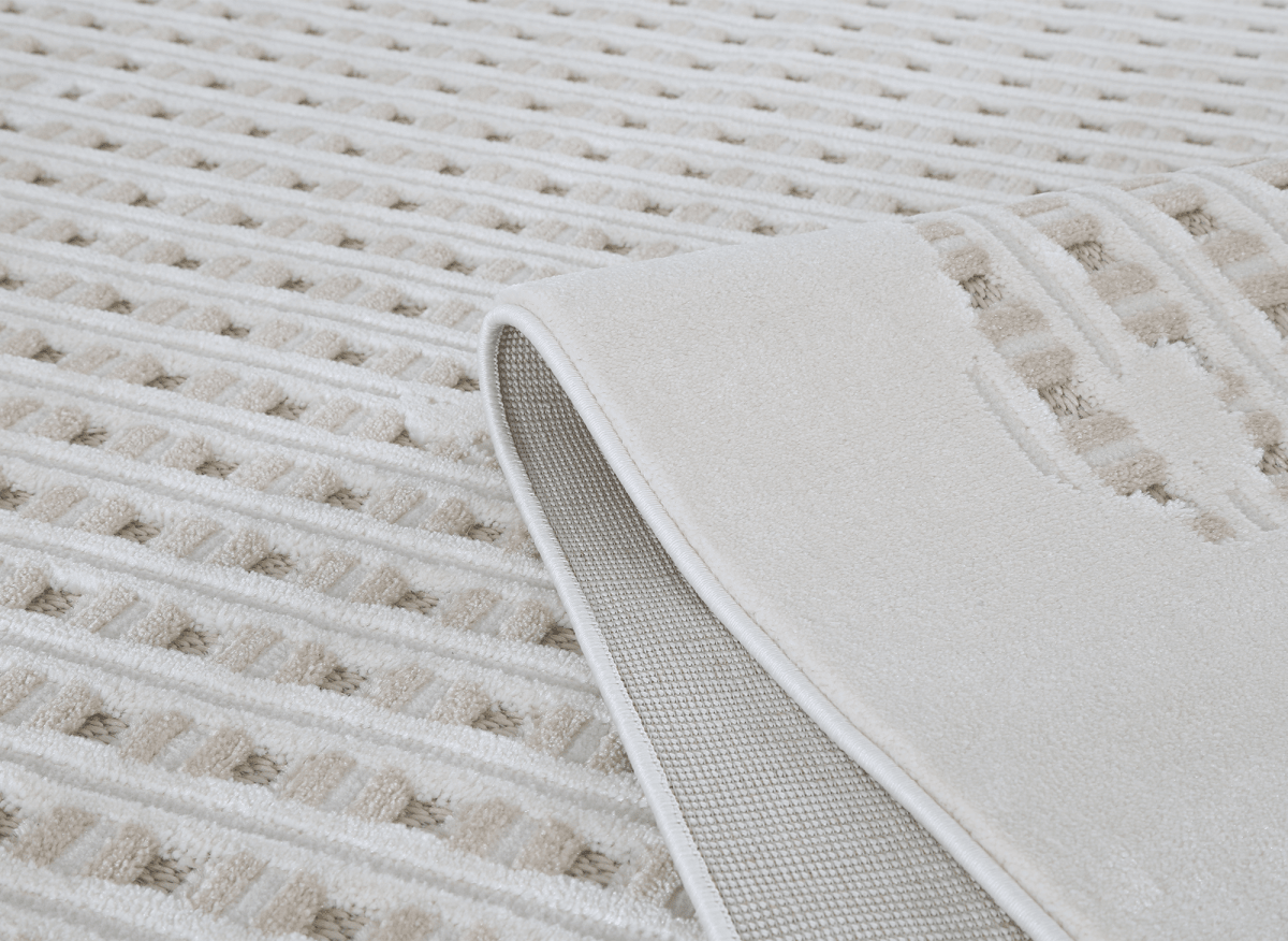 Tapis gris à motifs graphique 200 x 290 cm SIRMA