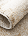 Tapis gris et beige à motifs 160 x 230 cm PISE