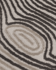 Tapis gris et beige à motifs 200 x 290 cm LYAH