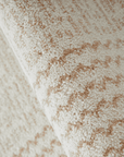 Tapis texturé beige foncé 200 x 290 cm KAIA